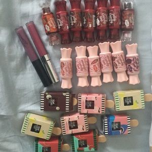 SAEMMUEL LIP TINTS AND COLOURPOP LIPSTICKS